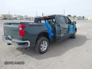 2025 Chevrolet Silverado 1500 with VIN 3GCUKDEDXSG177278, listed as a IAAI auction lot 41581374 with Not Provided miles and . Bid and sale history available at DreamBid. Image 4.
