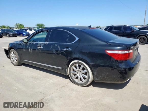 2009 Lexus LS 460 z VIN JTHBL46F195087957, wystawiony jako Copart lot #52193575 z przebiegiem 246 905 mil mil oraz Czysty tytuł • Clean title. Historia ofert i sprzedaży dostępna na DreamBid. Obrazek 2.