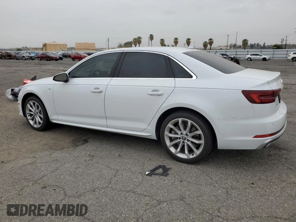 2019 Audi A4 Premium Plus z VIN WAUENAF49KN016496, wystawiony jako Copart lot #53193915 z przebiegiem 57 013 mil mil oraz Szkoda całkowita • Salvage title. Historia ofert i sprzedaży dostępna na DreamBid. Obrazek 2.
