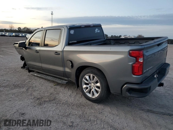 2020 Chevrolet Silverado 1500 Custom with VIN 3GCPWBEK7LG374754, listed as a Copart auction lot 83078394 with 100,469 mi miles and Clean Title. Bid and sale history available at carsss.com. Image 2.