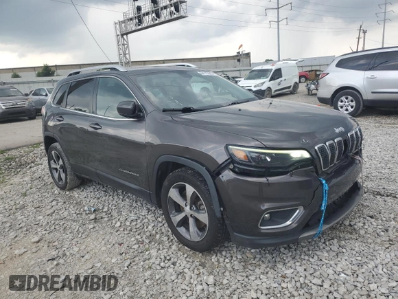2019 Jeep Cherokee Limited with VIN 1C4PJLDB7KD443573, listed as a Copart auction lot 64115045 with 145,089 mi miles and Clean title. Bid and sale history available at DreamBid. Image 4.