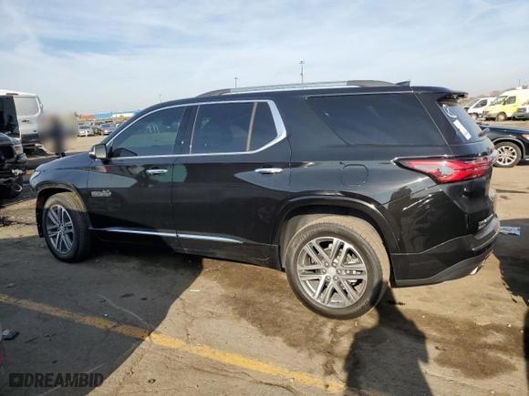 2023 Chevrolet Traverse High Country with VIN 1GNEVNKW0PJ331615, listed as a Copart auction lot 76625574 with 45,781 mi miles and Salvage Title. Bid and sale history available at carsss.com. Image 2.