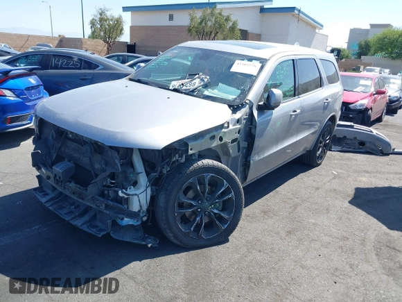 2020 Dodge Durango GT Plus with VIN 1C4RDJDG4LC258601, listed as a IAAI auction lot 42303778 with 111,535 mi miles and . Bid and sale history available at DreamBid. Image 18.