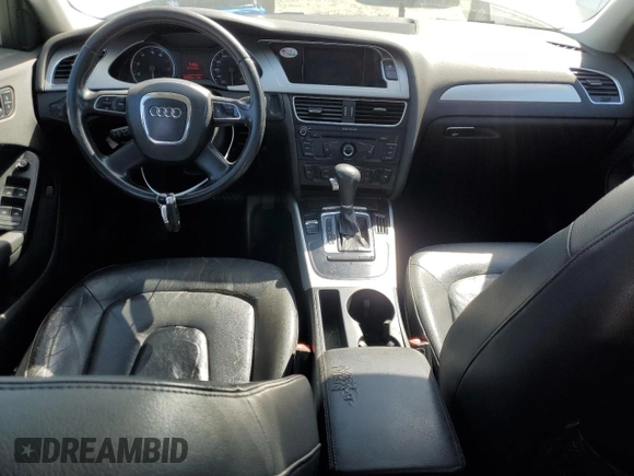 2010 Audi A4 2.0T Premium with VIN WAUAFAFLXAN053218, listed as a Copart auction lot 51834835 with 166,238 mi miles and Clean Title. Bid and sale history available at carsss.com. Image 8.