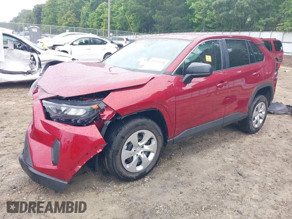 2022 Toyota RAV4 LE with VIN 2T3H1RFV7NW228099, listed as a IAAI auction lot 42211518 with 9,336 mi miles and . Bid and sale history available at DreamBid. Image 2.