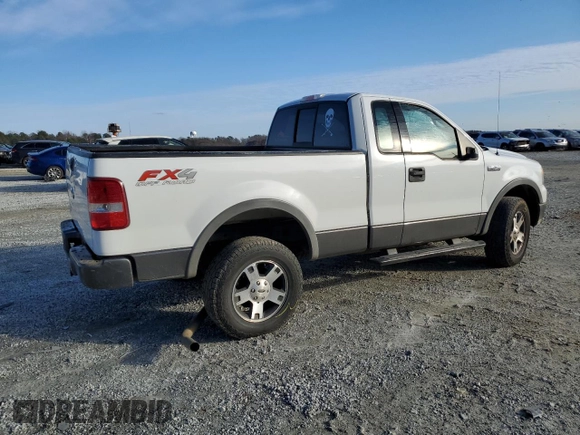 2004 Ford F-150 XL with VIN 1FTRF14554NC05968, listed as a Copart auction lot 88081415 with 153,970 mi miles and Salvage Title. Bid and sale history available at DreamBid. Image 3.