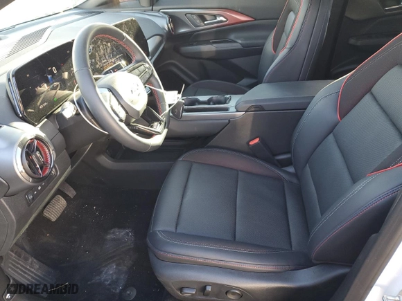 2024 Chevrolet Equinox EV RS with VIN 3GN7DRRR6RS281579, listed as a Copart auction lot 84965704 with 3,738 mi miles and Salvage Title. Bid and sale history available at carsss.com. Image 7.