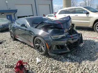 2018 Chevrolet Camaro ZL1 with VIN 1G1FK1R61J0152283, listed as a Copart auction lot 50151475 with 34,325 mi miles and Clean Title. Bid and sale history available at DreamBid. Image 13.