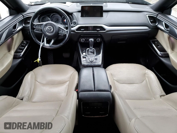 2016 Mazda CX-9 Grand Touring with VIN JM3TCBDY3G0116326, listed as a Copart auction lot 47639115 with 70,661 mi miles and Salvage title. Bid and sale history available at DreamBid. Image 8.