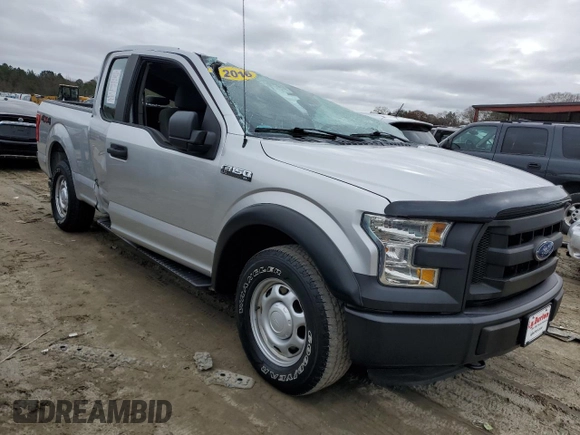 2016 Ford F-150 XLT with VIN 1FTEX1E85GFB40400, listed as a Copart auction lot 85805654 with 27,892 mi miles and Salvage Title. Bid and sale history available at carsss.com. Image 4.