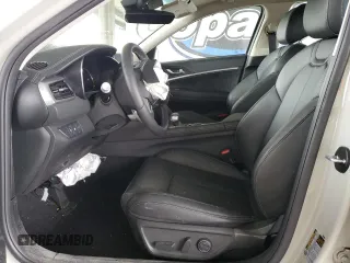 2025 Genesis G70 2.5T with VIN KMTG34SC6SU150874, listed as a Copart auction lot 54582345 with 9,410 mi miles and Salvage title. Bid and sale history available at DreamBid. Image 7.
