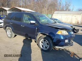 2004 Acura MDX Touring with VIN 2HNYD18714H516975, listed as a IAAI auction lot 41720066 with 201,106 mi miles. Bid and sale history available at carsss.com. Image 1.