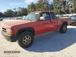 1996 Dodge Dakota with VIN 1B7GG23X6TS576876, listed as a Copart auction lot 42196385 with 261,335 mi miles and Salvage Title. Bid and sale history available at carsss.com. Image 1.