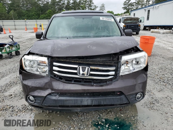 2013 Honda Pilot EX-L with VIN 5FNYF3H52DB015271, listed as a Copart auction lot 56126895 with 100,142 mi miles and Salvage title. Bid and sale history available at DreamBid. Image 5.