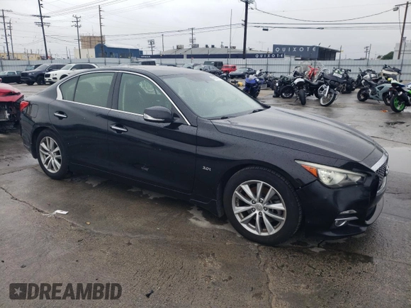 2017 Infiniti Q50 Premium z VIN JN1EV7AP6HM733365, wystawiony jako Copart lot #47551995 z przebiegiem 103 669 mil mil oraz Szkody całkowita. Historia ofert i sprzedaży dostępna na DreamBid. Obrazek 4.