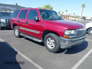 2004 Chevrolet Tahoe LS with VIN 1GNEC13V74R249849, listed as a IAAI auction lot 42490395 with 248,660 mi miles and . Bid and sale history available at DreamBid. Image 1.