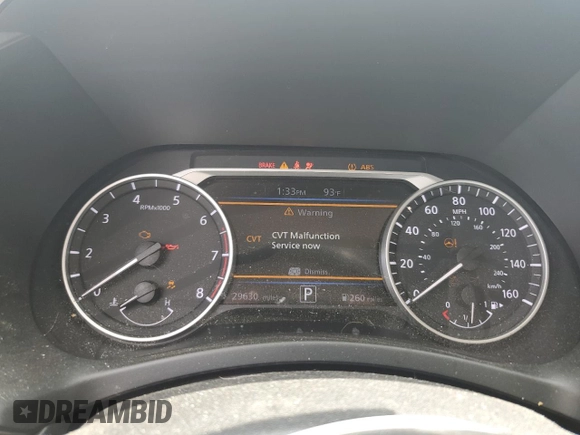 2024 Nissan Sentra SV with VIN 3N1AB8CV1RY223092, listed as a Copart auction lot 59723284 with 29,630 mi miles and Salvage Title. Bid and sale history available at carsss.com. Image 9.