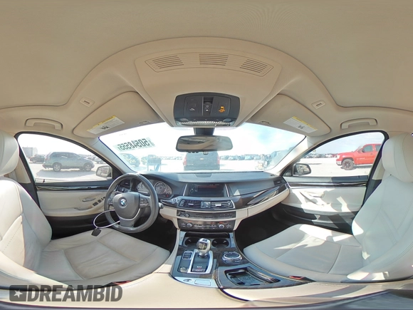 2014 BMW 5 Series 535i with VIN WBA5B1C5XED480073, listed as a Copart auction lot 50548555 with 101,179 mi miles and Clean Title. Bid and sale history available at carsss.com. Image 14.