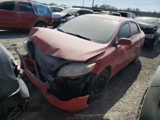 2010 Toyota Corolla with VIN 1NXBU4EE2AZ307748, listed as a Copart auction lot 43468835 with 0 mi miles and Salvage Title. Bid and sale history available at carsss.com. Image 1.