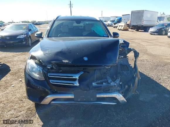 2017 Mercedes-Benz GLC with VIN WDC0G4JB8HF173738, listed as a IAAI auction lot 41284511 with NaN miles. Bid and sale history available at carsss.com. Image 12.