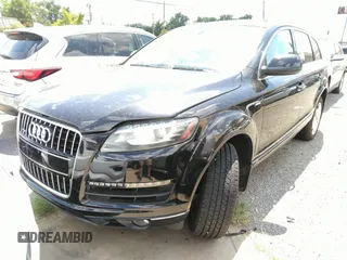 2014 Audi Q7 Premium Plus with VIN WA1LGBFE8ED016688, listed as a IAAI auction lot 42717215 with 61,517 mi miles and . Bid and sale history available at DreamBid. Image 17.