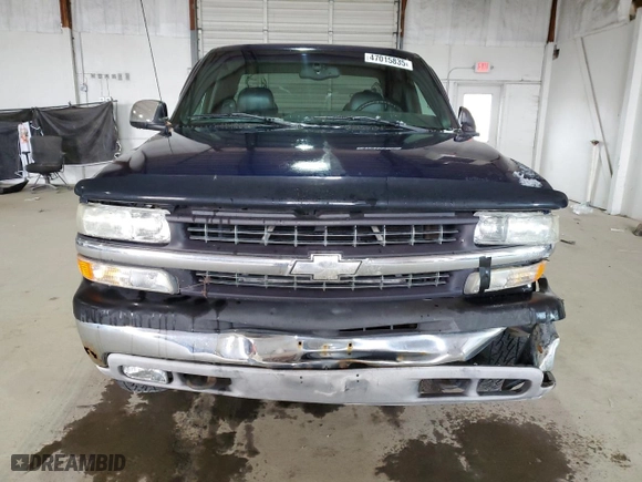 1999 Chevrolet Silverado 1500 LT with VIN 1GCEK19T5XE247417, listed as a Copart auction lot 47015835 with 0 mi miles and Salvage Title. Bid and sale history available at carsss.com. Image 5.