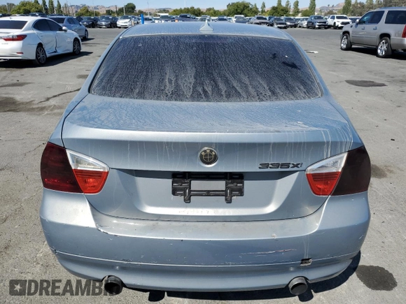 2008 BMW 3 Series 335xi with VIN WBAVD53538A252648, listed as a Copart auction lot 63469105 with 191,576 mi miles and Salvage title. Bid and sale history available at DreamBid. Image 6.