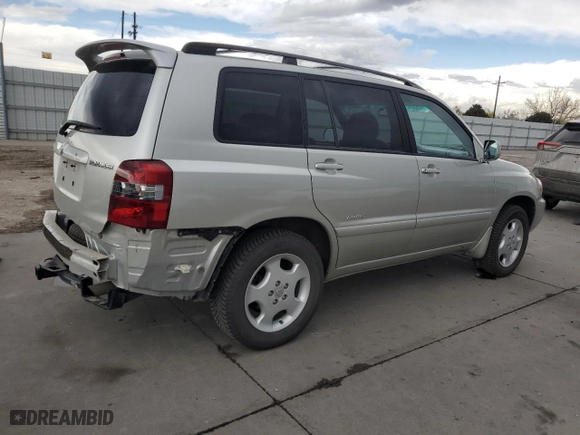 2007 Toyota Highlander w/3rd Row with VIN JTEEP21A470192887, listed as a Copart auction lot 51639625 with 132,676 mi miles and Salvage Title. Bid and sale history available at carsss.com. Image 3.