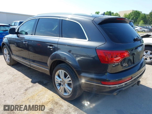2011 Audi Q7 Premium Plus with VIN WA1LMAFEXBD000426, listed as a IAAI auction lot 42453652 with 190,162 mi miles and . Bid and sale history available at DreamBid. Image 3.