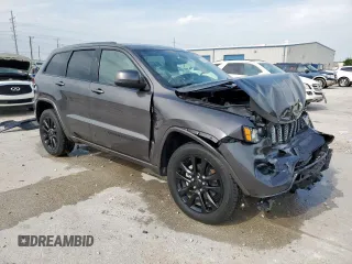 2019 Jeep Grand Cherokee Upland with VIN 1C4RJEAGXKC857859, listed as a Copart auction lot 57405585 with 54,237 mi miles and Salvage title. Bid and sale history available at DreamBid. Image 4.