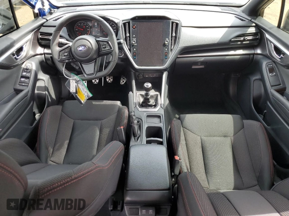 2023 Subaru WRX Premium with VIN JF1VBAF65P9824749, listed as a Copart auction lot 52210825 with 4,965 mi miles and Salvage title. Bid and sale history available at DreamBid. Image 8.