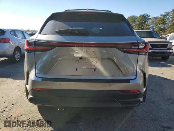 2025 Lexus NX with VIN 2T2GDCAZ3SC020412, listed as a Copart auction lot 81530414 with 0 mi miles and Salvage Title. Bid and sale history available at carsss.com. Image 6.