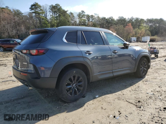 2024 Mazda CX-50 2.5 S Preferred Package with VIN 7MMVABBM9RN163017, listed as a Copart auction lot 51223075 with 9,668 mi miles and Salvage Title. Bid and sale history available at carsss.com. Image 3.