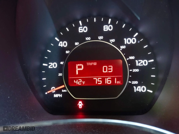 2019 Kia Soul with VIN KNDJN2A28K7658063, listed as a IAAI auction lot 41373746 with 75,161 mi miles. Bid and sale history available at carsss.com. Image 15.