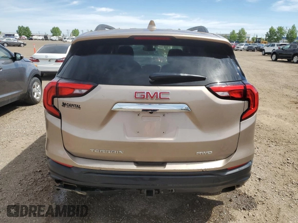 2018 GMC Terrain SLE z VIN 3GKALTEX6JL196702, wystawiony jako Copart lot #58669945 z przebiegiem 86 215 mil mil oraz Szkody całkowita. Historia ofert i sprzedaży dostępna na DreamBid. Obrazek 6.