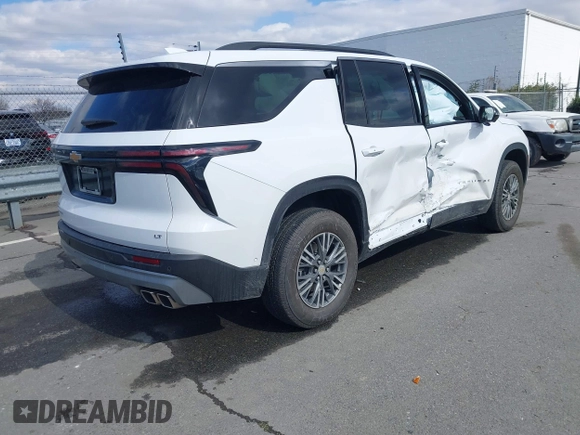 2024 Chevrolet Traverse FWD LT с VIN 1GNERGKS8RJ235117, выставлен на аукционе IAAI как лот 41635193 с пробегом 5 112 миль миль и . История ставок и продаж доступна на DreamBid. Изображение 4.