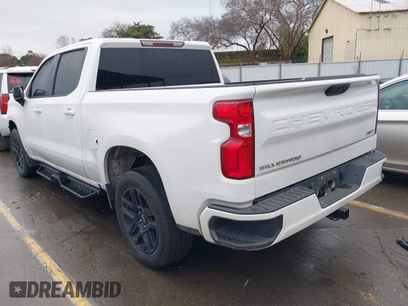 2022 Chevrolet Silverado 1500 RST with VIN 2GCPADED2N1507623, listed as a IAAI auction lot 41484236 with 45,070 mi miles and . Bid and sale history available at DreamBid. Image 3.