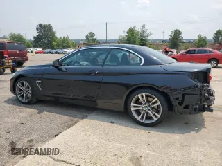 2015 BMW 4 Series 435i with VIN WBA3T3C53F5A40517, listed as a Copart auction lot 58792675 with 77,933 mi miles and Salvage title. Bid and sale history available at DreamBid. Image 2.
