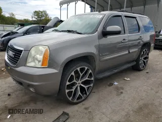 2007 GMC Yukon SLE with VIN 1GKFC13J27J103392, listed as a Copart auction lot 68691214 with 146,420 mi miles and Salvage Title. Bid and sale history available at carsss.com. Image 1.