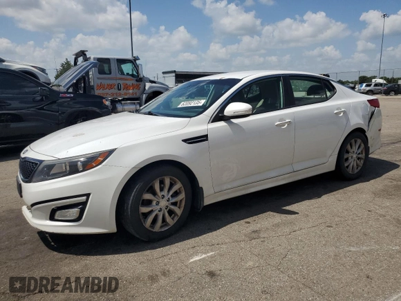 2015 Kia Optima EX with VIN 5XXGN4A78FG352642, listed as a Copart auction lot 62092135 with 171,831 mi miles and Salvage title. Bid and sale history available at DreamBid. Image 1.