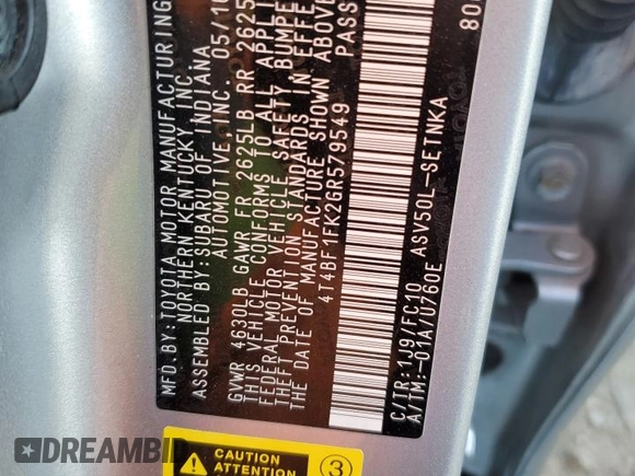 2016 Toyota Camry XLE with VIN 4T4BF1FK2GR579549, listed as a Copart auction lot 48247275 with 69,857 mi miles and Salvage Title. Bid and sale history available at carsss.com. Image 12.