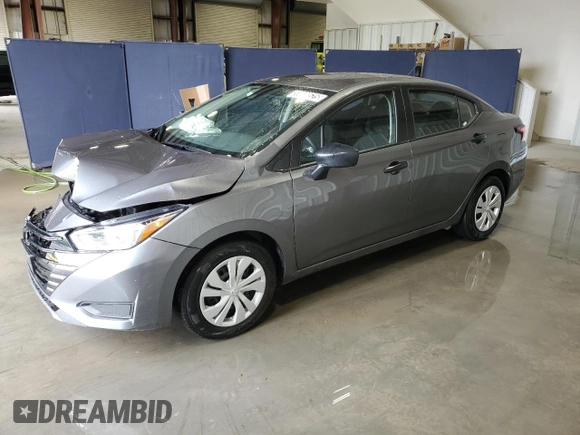 2024 Nissan Versa S with VIN 3N1CN8DVXRL923107, listed as a Copart auction lot 59899525 with 20,566 mi miles and Salvage title. Bid and sale history available at DreamBid. Image 1.