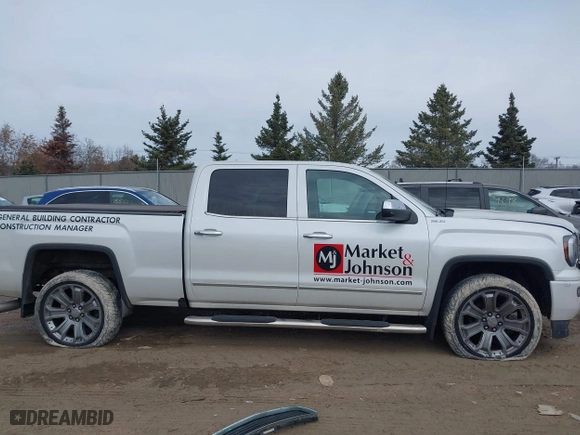 2018 GMC Sierra 1500 Denali with VIN 3GTU2PEJ6JG520383, listed as a IAAI auction lot 41849192 with 152,970 mi miles. Bid and sale history available at carsss.com. Image 13.