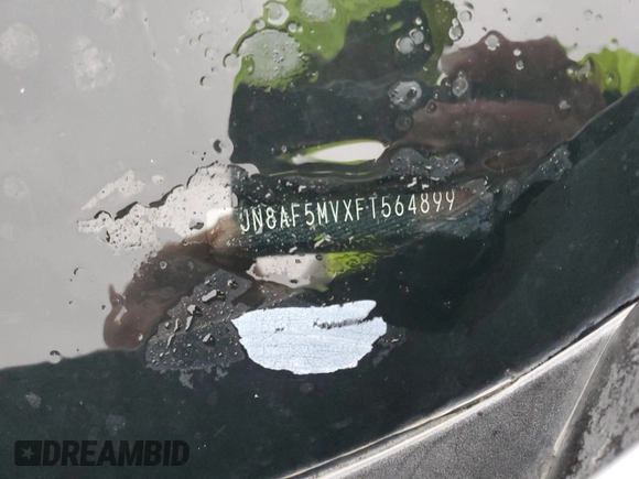 2015 Nissan Juke S with VIN JN8AF5MVXFT564899, listed as a Copart auction lot 52990715 with 68,533 mi miles and Salvage Title. Bid and sale history available at carsss.com. Image 15.