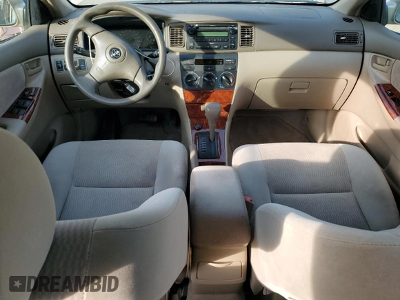 2007 Toyota Corolla CE with VIN 2T1BR32E57C855673, listed as a Copart auction lot 54493295 with 97,157 mi miles and Salvage Title. Bid and sale history available at carsss.com. Image 8.