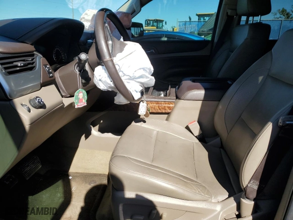 2017 Chevrolet Tahoe Premier with VIN 1GNSCCKC4HR330182, listed as a Copart auction lot 81810744 with 96,614 mi miles and Salvage Title. Bid and sale history available at carsss.com. Image 7.