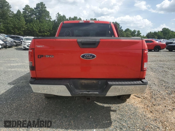 2017 Ford F-150 XL with VIN 1FTEW1EF5HKC65794, listed as a Copart auction lot 73113074 with Not provided miles and Salvage title. Bid and sale history available at DreamBid. Image 6.