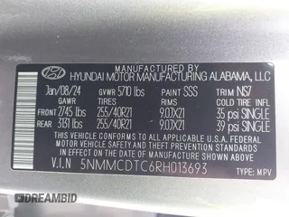 2024 Genesis GV70 Sport z VIN 5NMMCDTC6RH013693, wystawiony jako IAAI lot #42316363 z przebiegiem 4 824 mil mil oraz . Historia ofert i sprzedaży dostępna na DreamBid. Obrazek 9.