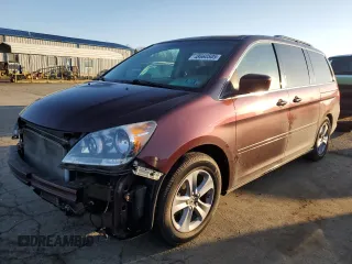 2010 Honda Odyssey Touring with VIN 5FNRL3H93AB086488, listed as a Copart auction lot 48660505 with 190,333 mi miles and Salvage Title. Bid and sale history available at carsss.com. Image 1.