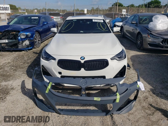 2023 BMW 2 Series 230i with VIN 3MW23CM06P8D27432, listed as a Copart auction lot 62164363 with 5,180 mi miles. Bid and sale history available at carsss.com. Image 5.